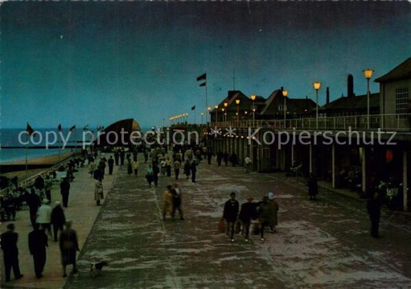 Insel Sylt Kurpromenade Abend