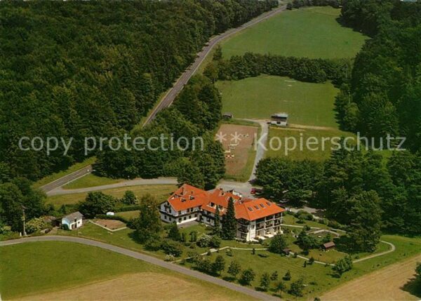 Laubach Hessen Fliegeraufnahme Hotel Waldhaus