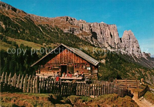 Seiser Alm Dolomiten Saltnerhütte Schlern