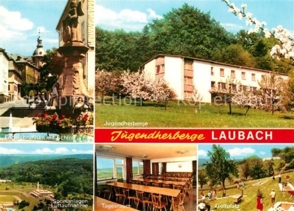 Laubach Hessen Jugendherberge Engelsbrunnen Schloss Lu