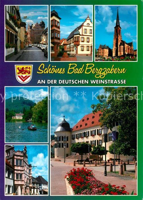 Bad Bergzabern Schloss Bergzabern Stadtansicht
