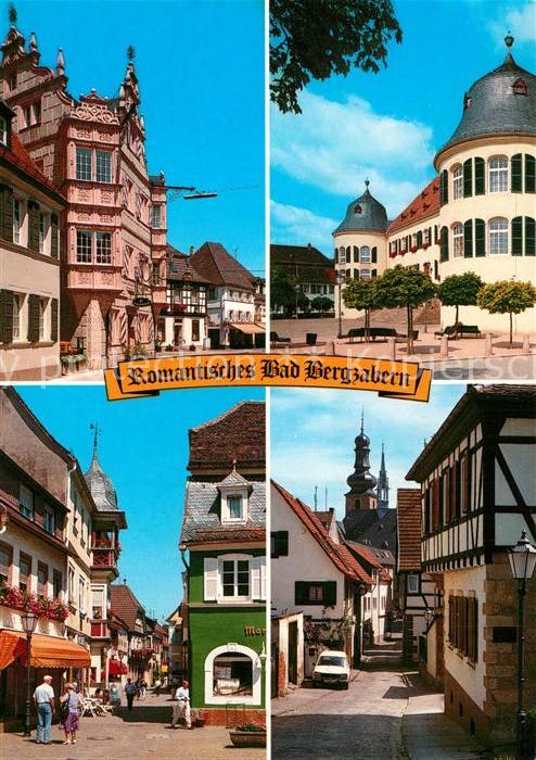 Bad Bergzabern Schloss Kirche Stadtansichten