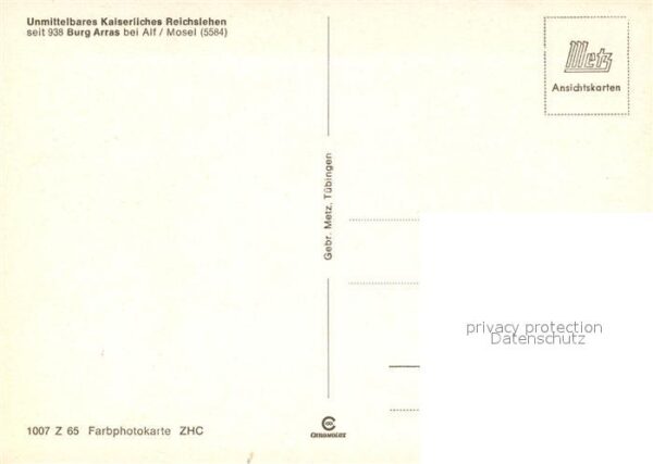 Alf Mosel Burg Arras – Bild 2