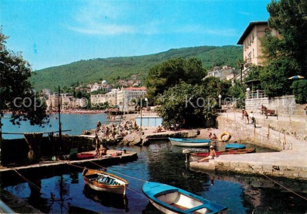 Opatija Abbazia Hafen