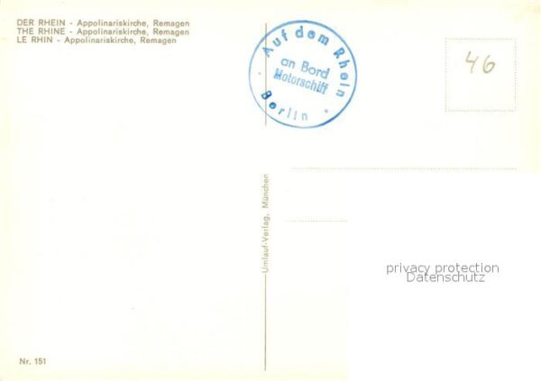 Remagen Appolinariskirche Rhein – Bild 2