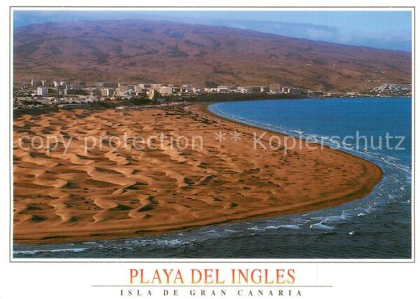 Playa del Ingles Fliegeraufnahme