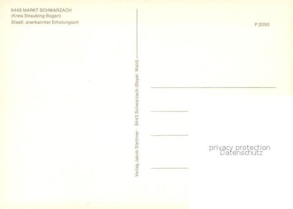 Markt Schwarzach Panorama Kloster Teich Ortsansicht – Bild 2