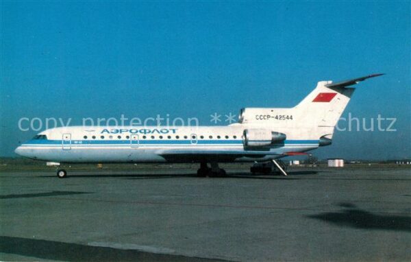 Flugzeuge Zivil Aeroflot Yak.42 CCCP-42544