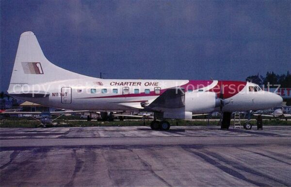 Flugzeuge Zivil Charter One Convair CV. 580 N117GT