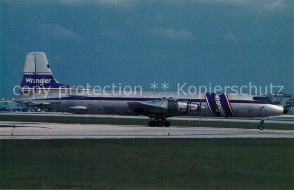 Flugzeuge Zivil Wrangler Aviation Canadair CL-44D4-2 c/