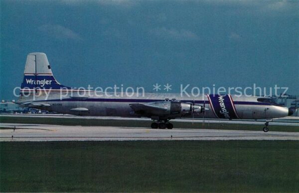 Flugzeuge Zivil Wrangler Aviation Canadair CL-44D4-2 c/