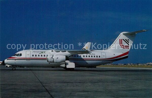 Flugzeuge Zivil Loganair Nortjet BAe 146-200 c/n E. 209