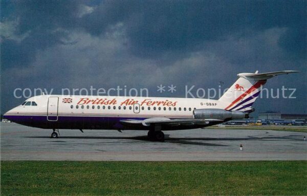 Flugzeuge Zivil British Air Ferries BAe 111-201AC c/n 0