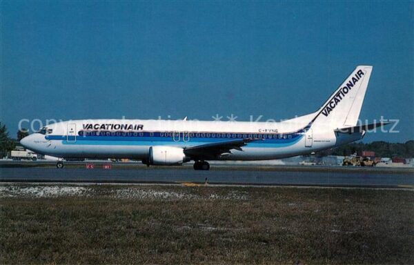 Flugzeuge Zivil Vacationair Boeing 737-4YO c/n 24344 C-