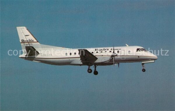 Flugzeuge Zivil Republic Express Saab SF340A