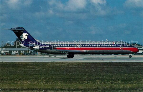Flugzeuge Zivil Aeromexico Douglas DC-9-32 c/n 47594 XA