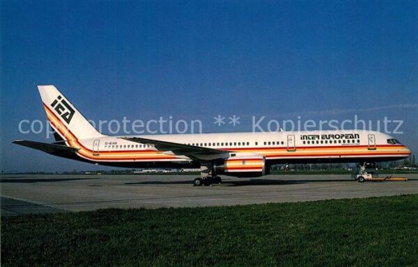 Flugzeuge Zivil Inter European Airways Boeing 757-23A c