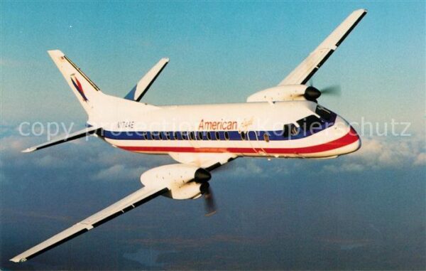 Flugzeuge Zivil American Eagle Saab 340