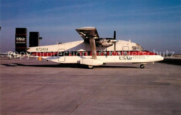 Flugzeuge Zivil USAir Express Shorts 330-200 N724SA