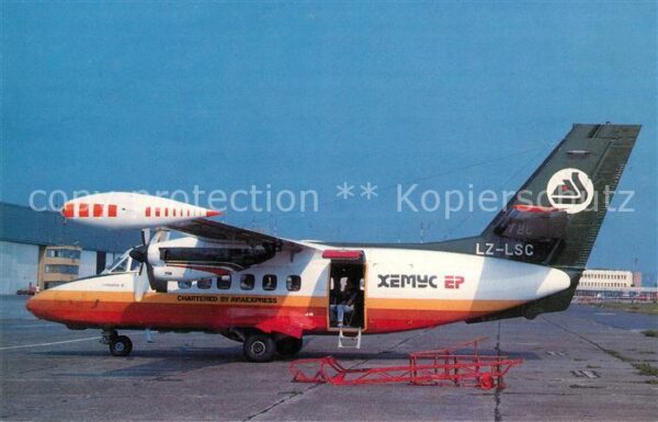 Flugzeuge Zivil Aviaexpress Hemus Air L-410UVP-E12 LZ-L