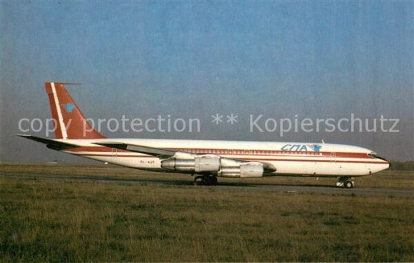 Flugzeuge Zivil Cargo Moravia Airlines Boeing 707 EL-AJ