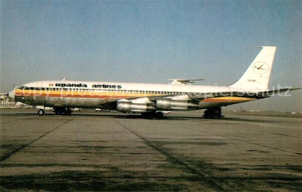 Flugzeuge Zivil Uganda Airlines Boeing 707-351C 5X-UAC