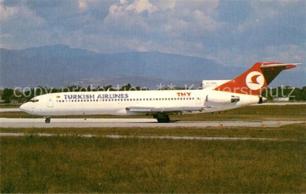Flugzeuge Zivil Turkish Airlines Boeing 727-2F2A TC-JCB