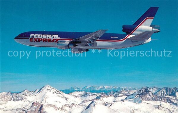 Flugzeuge Zivil Federal Express McDonnell Douglas DC-10