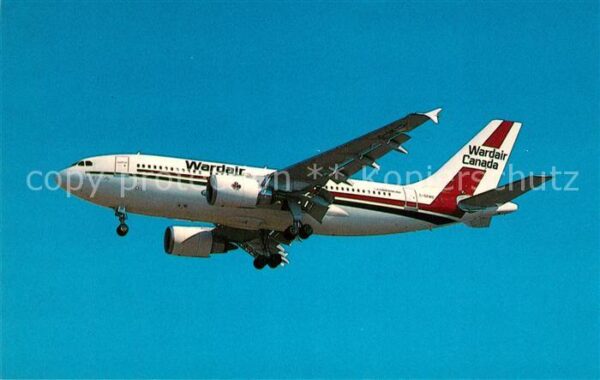 Flugzeuge Zivil Wardair Canada A310-304 C-GKWD c/n 481