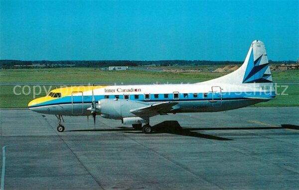 Flugzeuge Zivil Inter Quebec Iner Canadian Convair CV-5