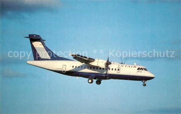 Flugzeuge Zivil Intair Aerospatiale Aeritalia ATR 42-30