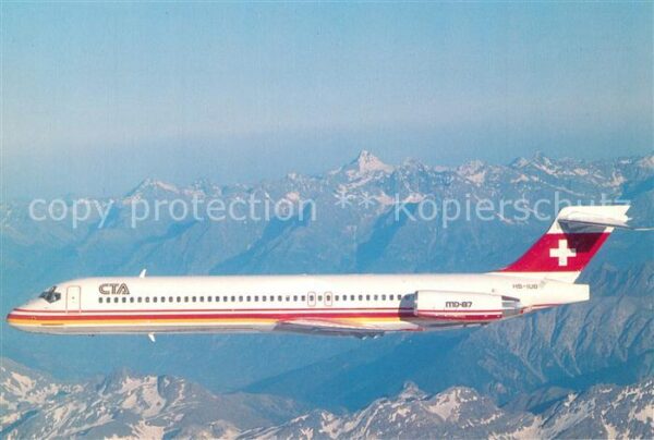 Flugzeuge Zivil CTA MD-87 HB-IUB c/n 49586