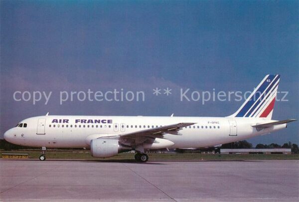 Flugzeuge Zivil Air France Airbus A320-110 F-GFKC c/n 0