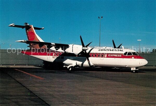 Flugzeuge Zivil Continental Express ATR-42 N27906
