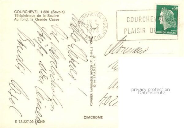 Seilbahn Courchevel Telepherique de la Saulire G – Bild 2
