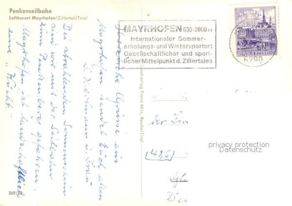 Seilbahn Penken Mayrhofen Zillertal – Bild 2