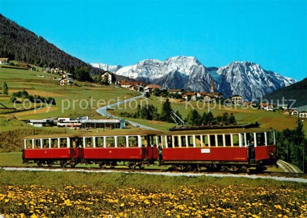 Eisenbahn Stubaitalbahn Fulpmes Freischwimmbad Te