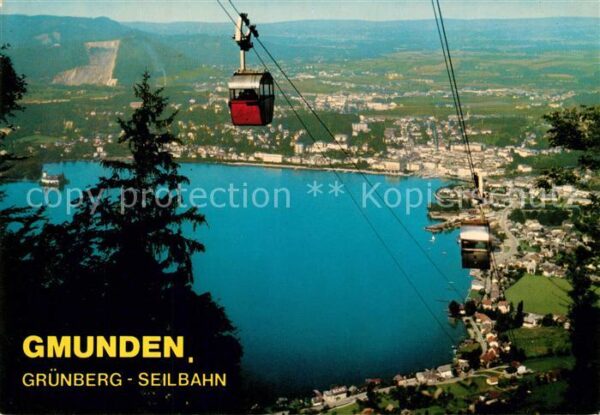 Seilbahn Grünberg Gmunden Traunsee