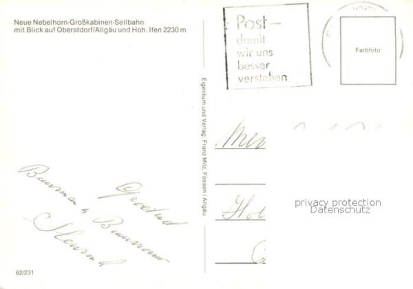 Seilbahn Nebelhorn Oberstdorf Hoher Ifen – Bild 2