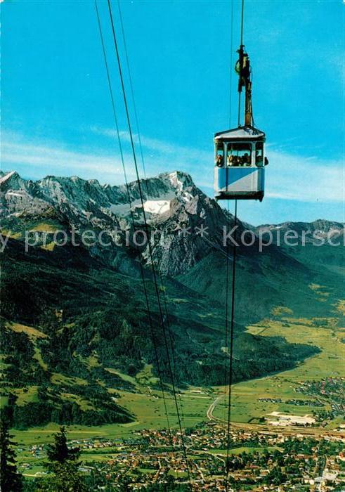 Seilbahn Wankbahn Garmisch-Partenkirchen Zugspit