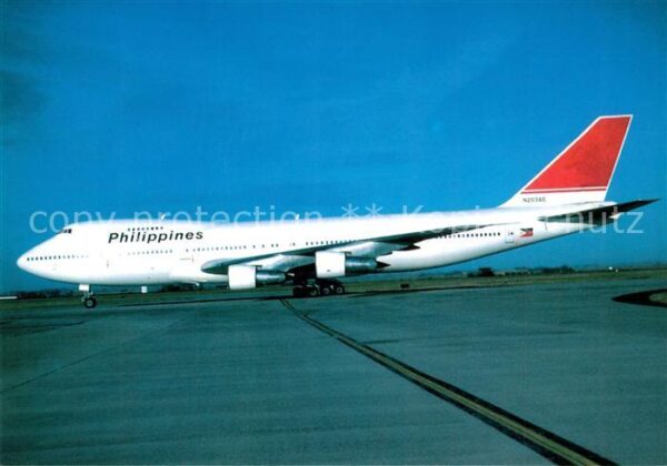 Flugzeuge Zivil Philippines B-747-2B4B Combi N203AE c/n