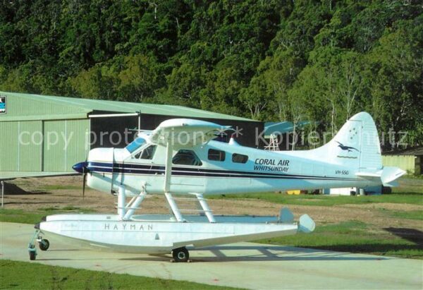 Flugzeuge Zivil Coral Air Whitsunday DHC 2 Beaver 1 VH-