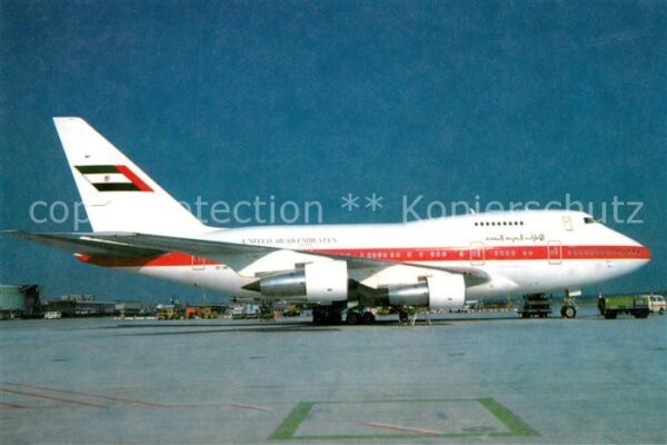 Flugzeuge Zivil United Arab Emirates B-747 SP 31 A6-SMR