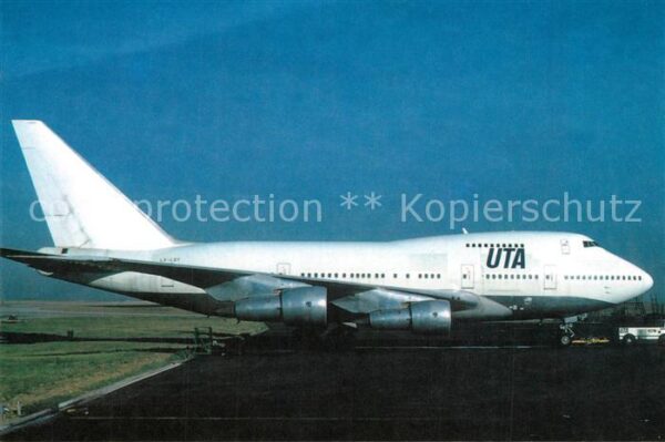 Flugzeuge Zivil UTA B-747 SP 44 LX-LGY c/n 21263