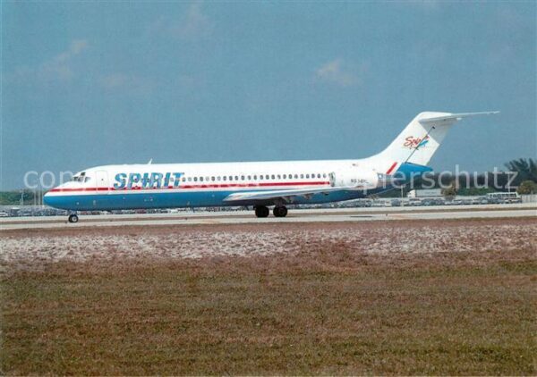 Flugzeuge Zivil Spirit Airlines McDDouglas DC-9-31 N934