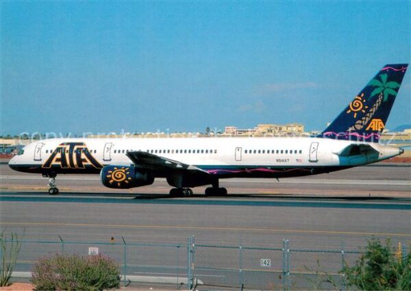 Flugzeuge Zivil American Trans Air Boeing B-757-23N N51
