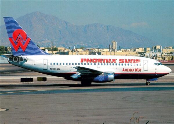 Flugzeuge Zivil America West Boeing B-737-112 N708AW c/