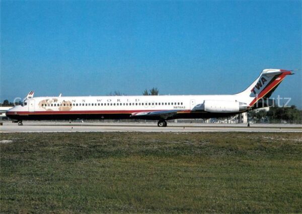Flugzeuge Zivil TWA Trans World Airlines McDDouglas MD-