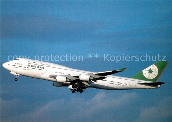Flugzeuge Zivil Eva Air B747-45E B-16402 c/n 27063/947