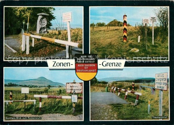 Grenze Douane Zoll Zonengrenze Eussenhausen-Meiningen Theo